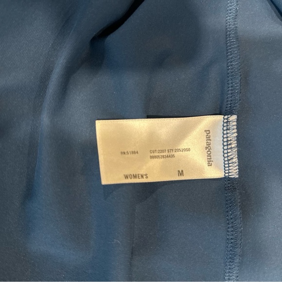 Patagonia Women’s Halter Dress Blue Athletic Tennis Mini Size M - Picture 5 of 6